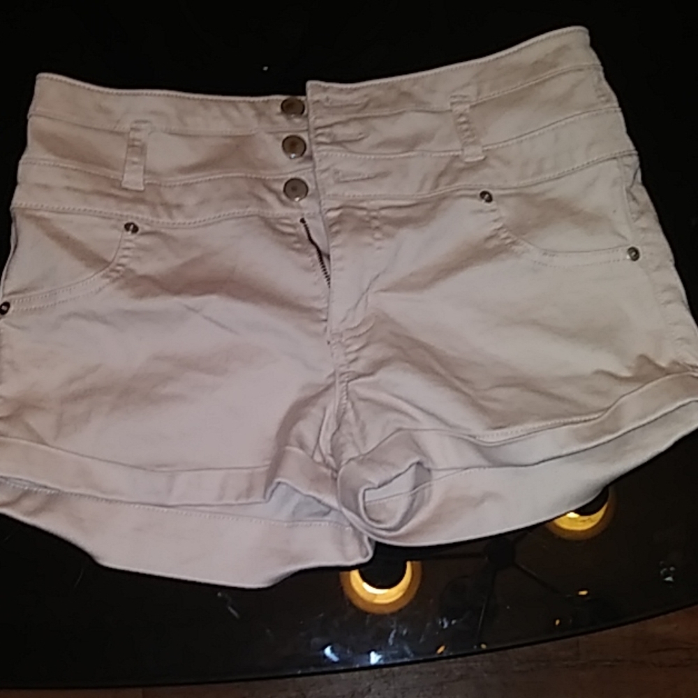 Pink high wasted shorts
